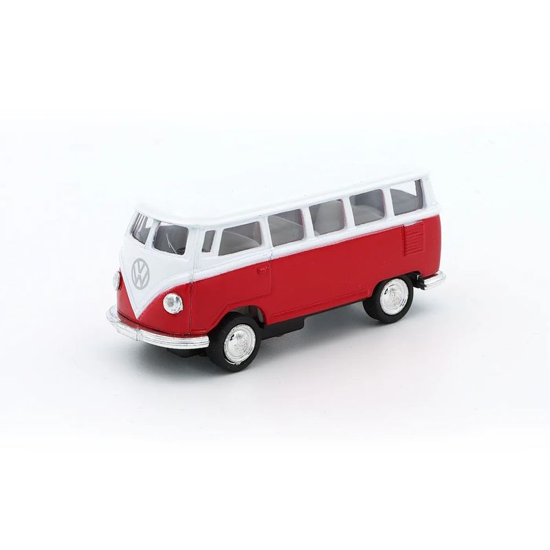 Volkswagen Classical Buss - 1962 - Kinsmart - 1:64 - Röd