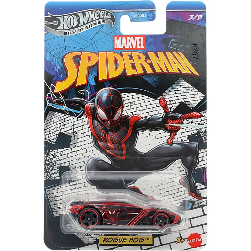 Rogue Hog - Miles Morales - Spider-Man Series - Hot Wheels