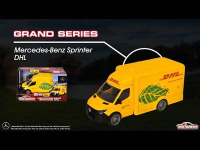 Mercedes-Benz Sprinter DHL - Majorette Grand Series