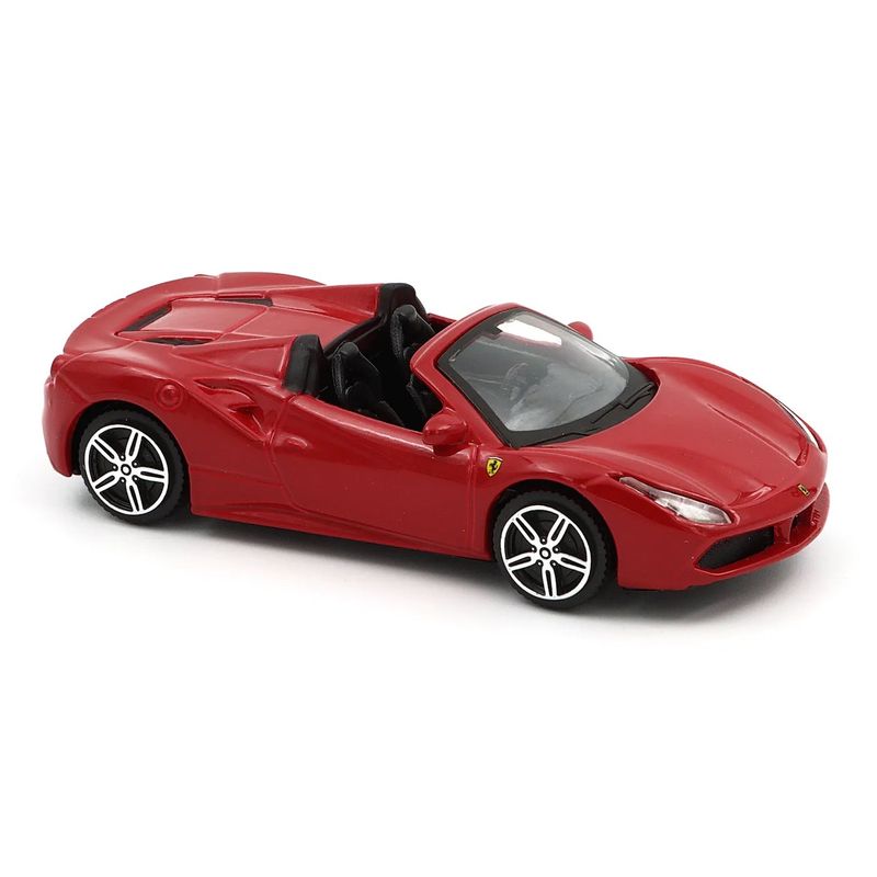 Ferrari 488 Spider - 2016 - Röd - Bburago - 10 cm