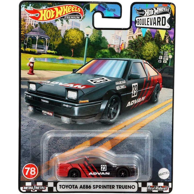 Toyota AE86 Sprinter Trueno - Boulevard 78 - Hot Wheels