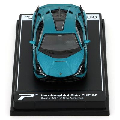 Lamborghini Sián FKP 37 - Blå - PosterCars - 1:64