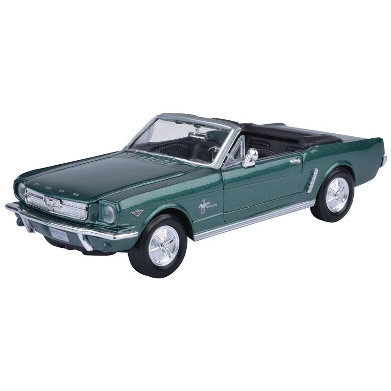 1964 1/2 Ford Mustang - Metallicgrön - Motormax - 1:24