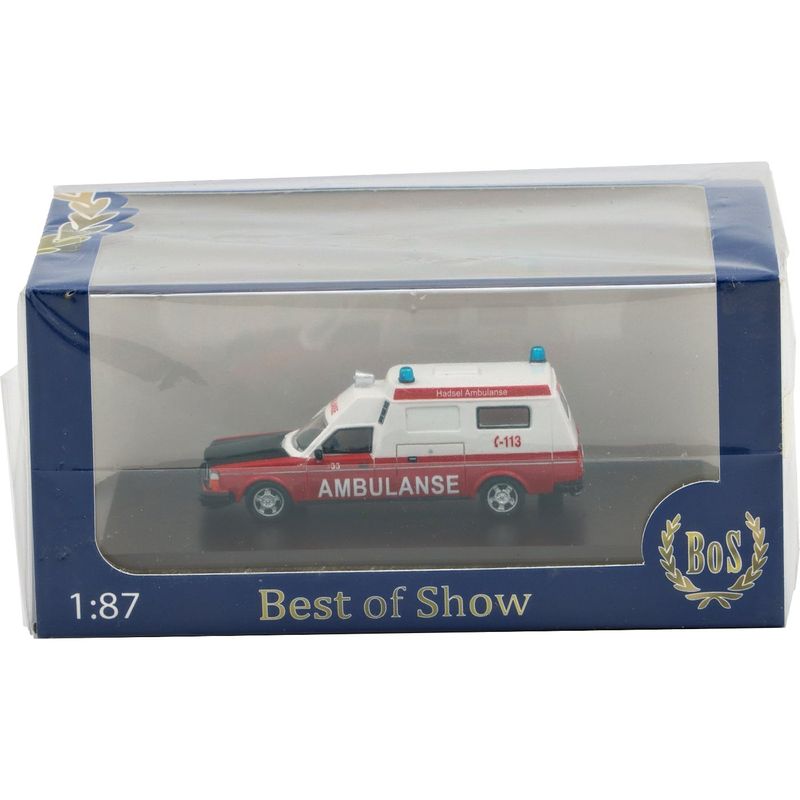 Volvo 265 Ambulance Norway - 1985 - Best of Show - 1:87