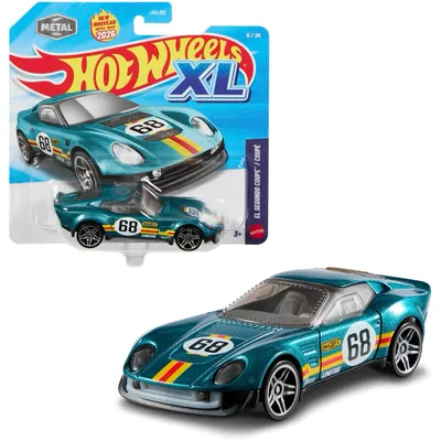 El Segundo Coupé - Hot Wheels XL - Grönblå - 10 cm
