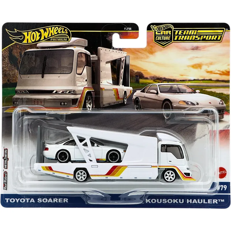 Toyota Soarer + Kousoku Hauler - Team Transport - Hot Wheels