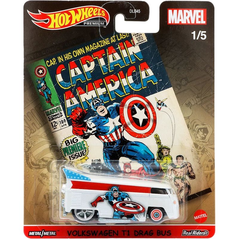 Volkswagen T1 Drag Bus - Marvel - Hot Wheels