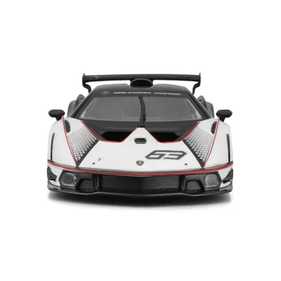 Lamborghini Essenza SCV12 - Vit / Svart - Bburago - 1:24