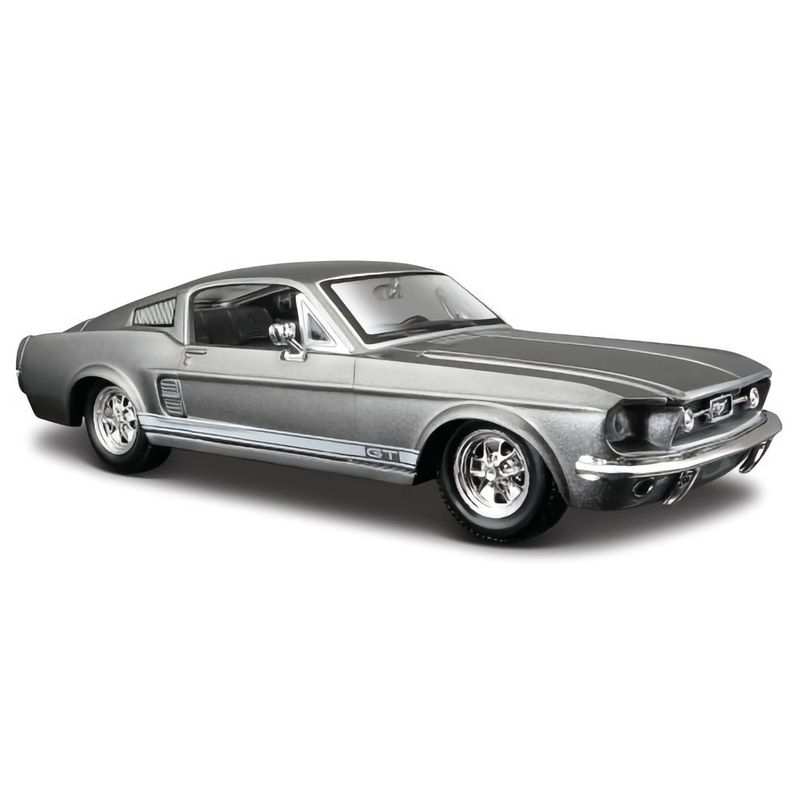 1967 Ford Mustang GT - Grå - Maisto - 1:24