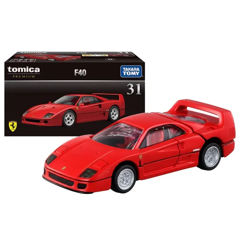 Ferrari F40 - Röd - Tomica - Tomy - 1:64