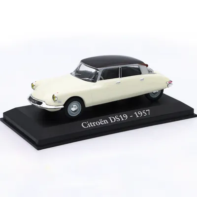 Citroën DS19 - 1957 - Vit - Atlas Editions - 1:43