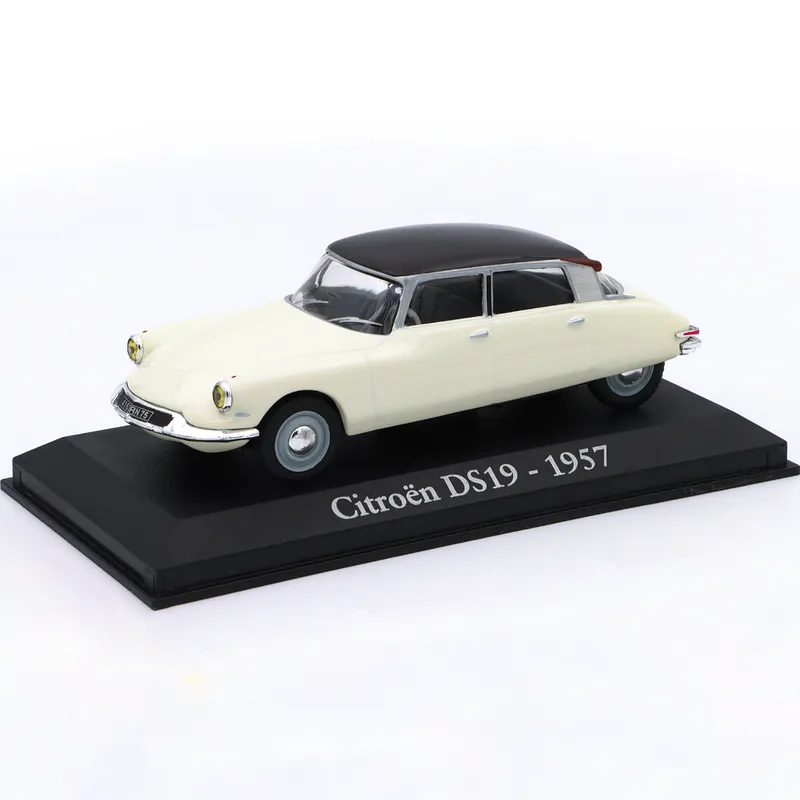 Citroën DS19 - 1957 - Vit - Atlas Editions - 1:43