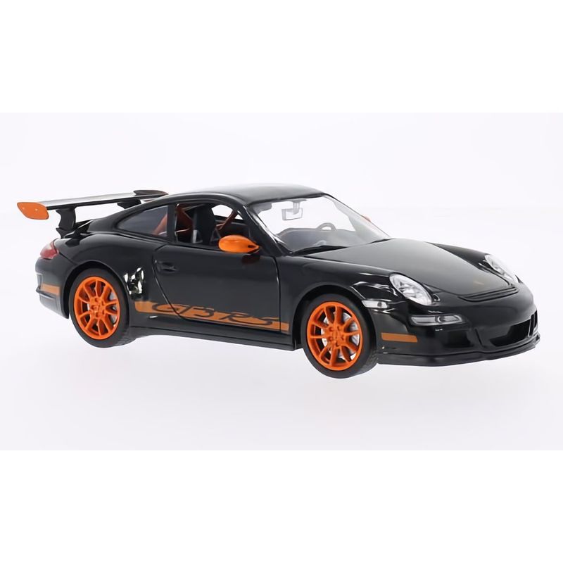 Porsche 911 (997) GT3 RS - Svart - 1:24 - Welly