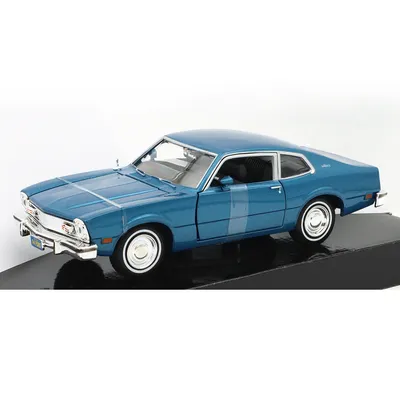 1974 Ford Maverick - Blå - Motormax - 1:24