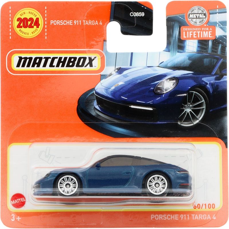Porsche 911 Targa 4 - Blå - Matchbox