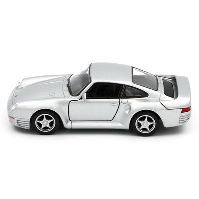 Porsche 959 - Silver - Welly - 12 cm