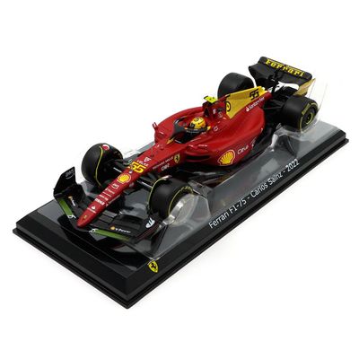 F1 - Ferrari - F1-75 - Carlos Sainz #55 - Bburago - 1:24