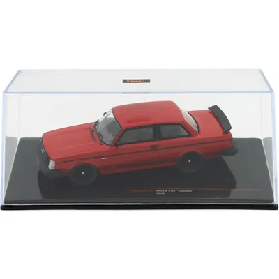 Volvo 242 - Custom - Turbo - 1980 - Röd - Ixo Models - 1:43