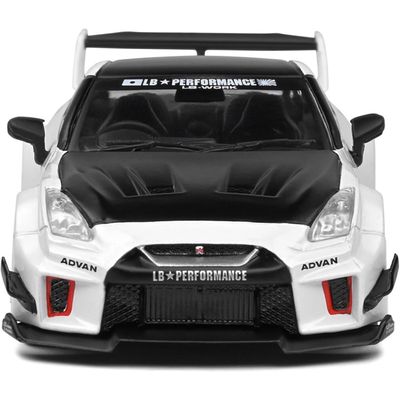 Nissan GT-R (R35) - LibertyWalk - Vit - Solido - 1:43