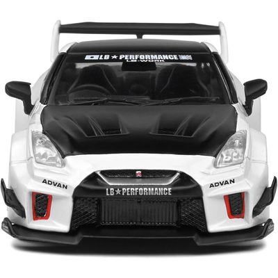 Nissan GT-R (R35) - LibertyWalk - Vit - Solido - 1:43