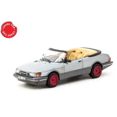 Saab 900 Turbo Convertible - Röd - GLOBAL64 - Tarmac Works