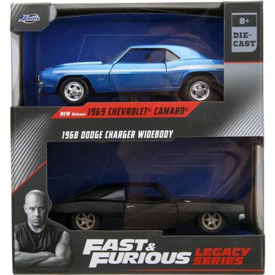 Chevrolet Camaro + Dodge Charger Widebody - F&F - Jada Toys