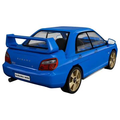 Subaru Impreza WRX - Blå - Klossbyggmodell - 24648 - COBI - 1:35