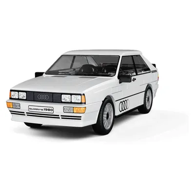 Audi Quattro 1980 - Vit - Klossbyggmodell - 24665 - COBI - 1:35