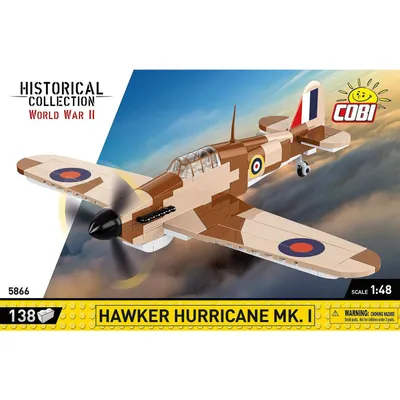 Hawker Hurricane MK.1 - Byggeklodser - 5866 - COBI - 1:48