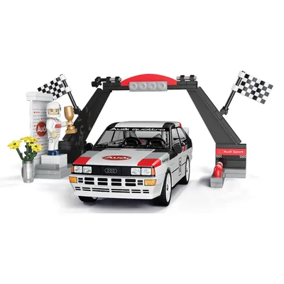 Audi Quattro Group 4 - Vit - Klossbyggmodell - 24666 - COBI - 1:35