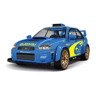 Subaru Impreza WRC 2003 - Blå - Klossbyggmodell - 24650 - COBI - 1:35