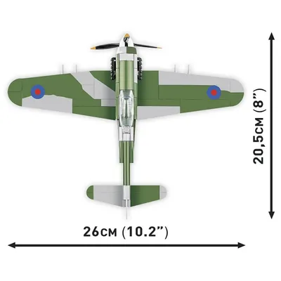 Hawker Typhoon MK.1B - Byggklossar - 5864 - COBI - 1:48