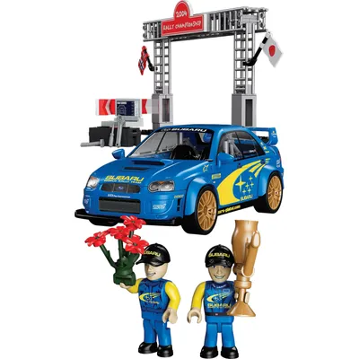 Subaru Impreza WRC 2004 - Blå - Klossbyggmodell - 24652 - COBI - 1:35