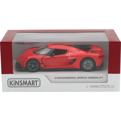 Koenigsegg Jesko Absolut - Rød - 1:36 - Kinsmart