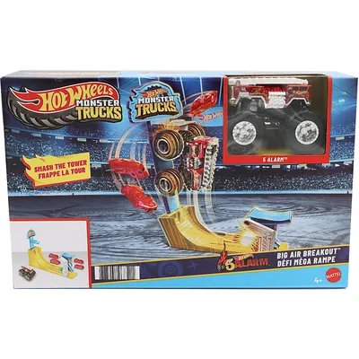 5 Alarm Big Air Breakout - Monster Truck Bilbana - Hot Wheels