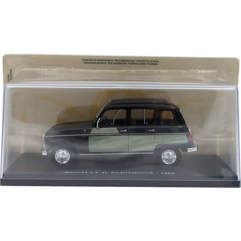 Renault 4L Parisienne - 1966 - Svart / Grön - 1:24