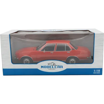 Opel Rekord D - Röd - 1972 - MCG - 1:18