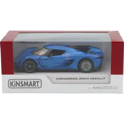 Koenigsegg Jesko Absolut - Blå - 1:36 - Kinsmart