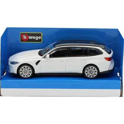 BMW M3 Touring (2023) - Vit - Bburago - 11 cm