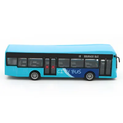 City Bus - Blå - Bburago - 19 cm