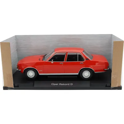Opel Rekord D - Röd - 1972 - MCG - 1:18
