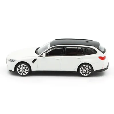 BMW M3 Touring (2023) - Vit - Bburago - 11 cm