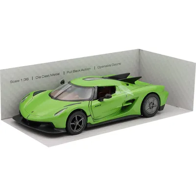 Koenigsegg Jesko Absolut - Grøn - 1:36 - Kinsmart