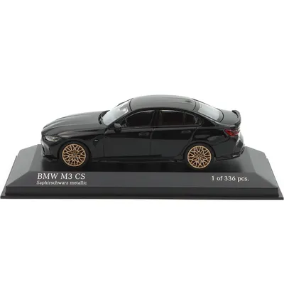BMW M3 CS - 2023 - Svart - Minichamps - 1:43