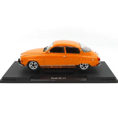 Saab 96 V4 - 1970 - Orange - Modelcar Group - 1:18