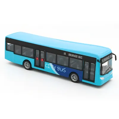 City Bus - Blå - Bburago - 19 cm