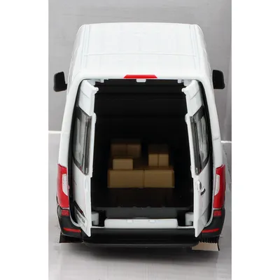 2020 Mercedes-Benz Sprinter - Hvid - 1:48 - Kinsmart
