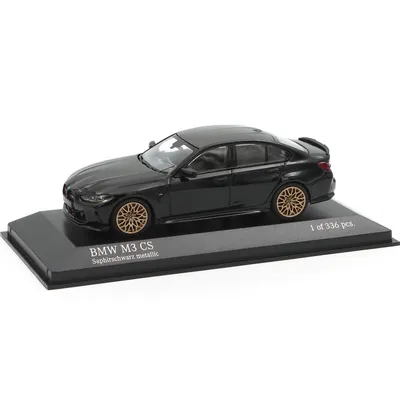 BMW M3 CS - 2023 - Svart - Minichamps - 1:43