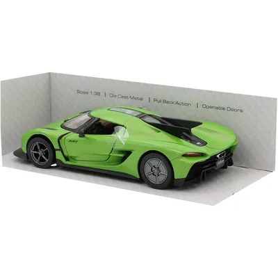 Koenigsegg Jesko Absolut - Grøn - 1:36 - Kinsmart