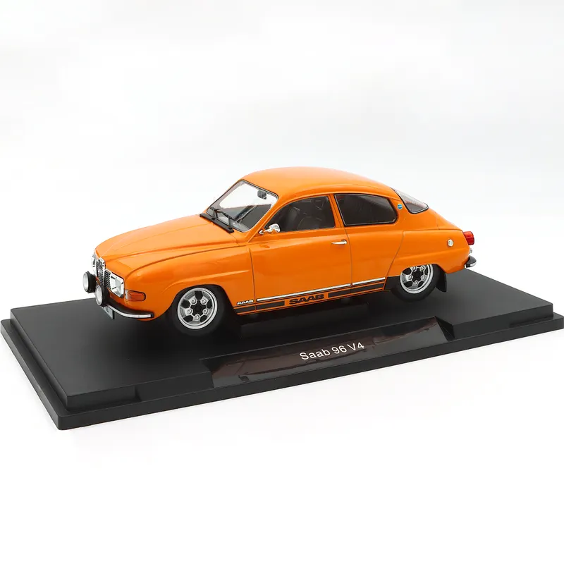Saab 96 V4 - 1970 - Orange - Modelcar Group - 1:18